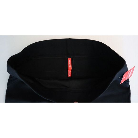 Spanx Women's Sz Large Classic Black The Perfect Back Seam Skinny Pants $148 - Picture 4 of 11